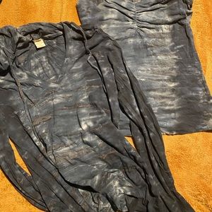 Balance Collection Yoga tank and pull over hoodie shirt XL